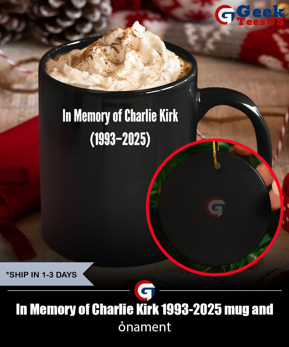 In Memory of Charlie Kirk 1993-2025 shirt