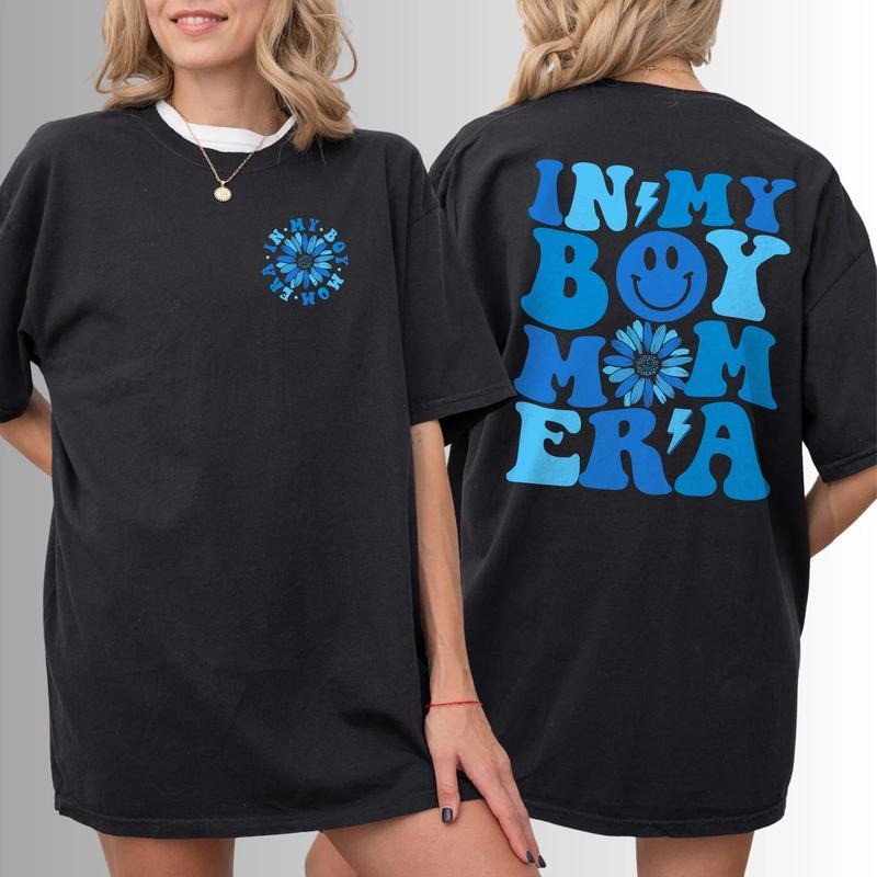 In My Boy Mom Era Shirt | Boy Mom Shirt | Pregnancy Reveal Shirt | Baby Shower Gift | Gender Reveal Gift | Cute Mom Shirt...