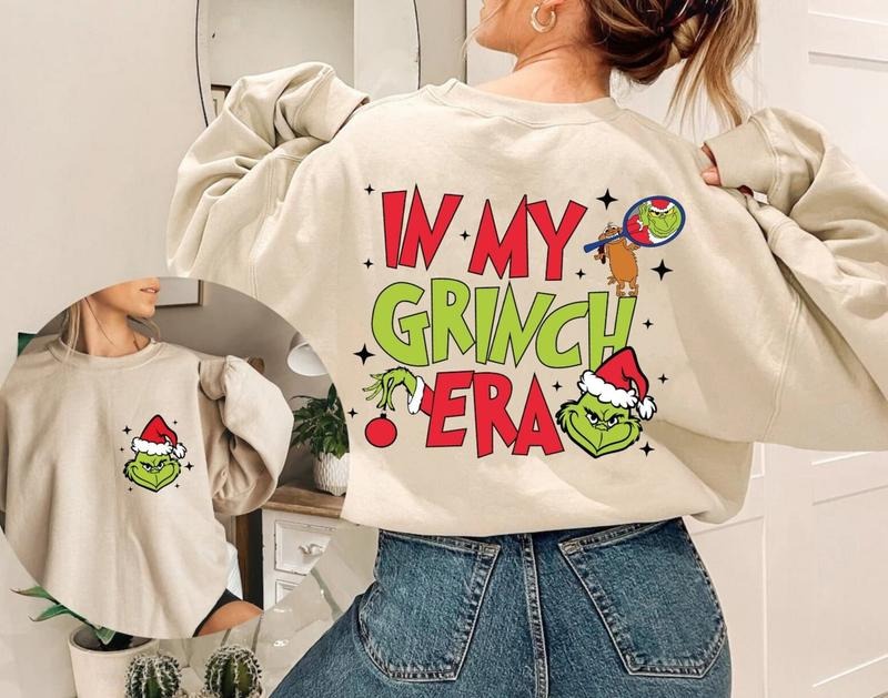 In My Christmas Era Sweatshirt, Cute Christmas Crewneck, Holiday Season Sweatshirt, Funny Christmas Sweater, Christmas...
