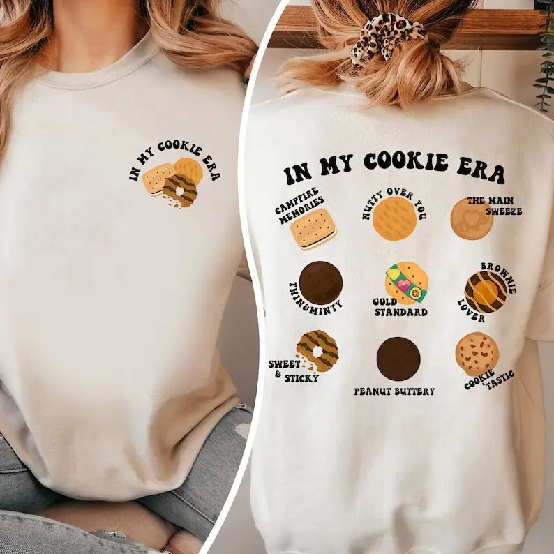 In My Cookie Era Shirt, Girl Scout Cookie Shirt, Cookie Dealer Shirt, Girl Scout Cookie Era Shirt, Girl Scout Leader...