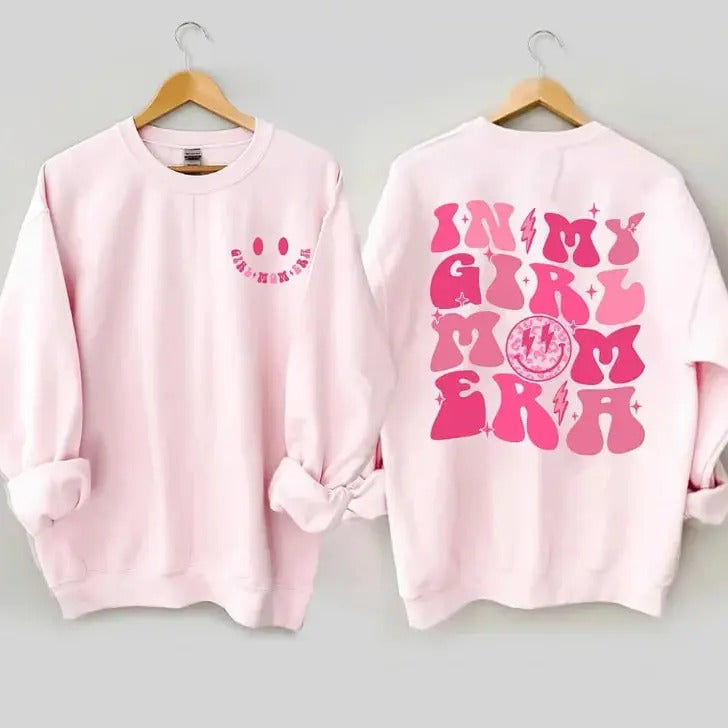 In My Girl Mom Era Sweatshirt, Mothers Day Gifts T-Shirts, Hoodie | HypeDripTees.com