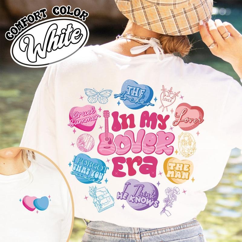 In My Lover Era Shirt, Swift Merch Shirt Hoodie, Sweatshirt | HypeDripTees.com