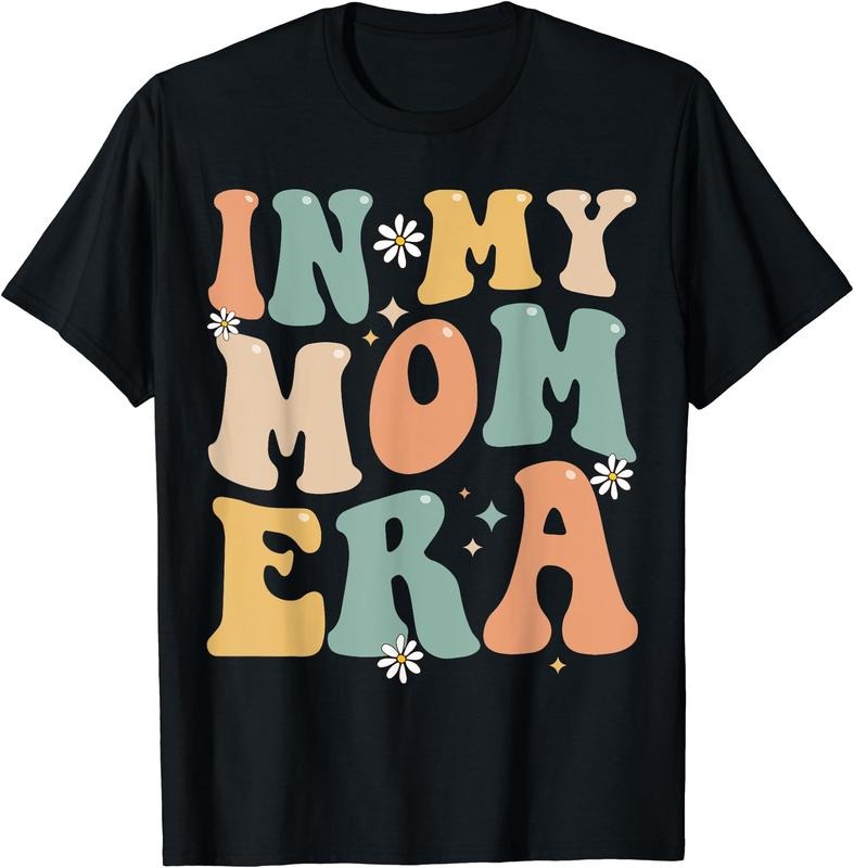 In My Mom Era Lover Groovy Retro Mom Funny Mothers Day T-Shirt Hoodie, Sweatshirt | HypeDripTees.com