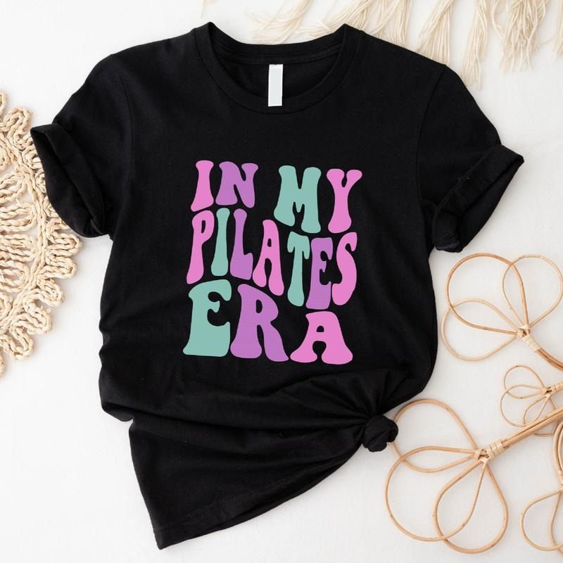 In My Pilates Era T-Shirt, Funny Pilates Outfit, Yoga Teacher Gift Tee, Pilates Lover Woman Birthday Gift Shirt. Hoodie,...