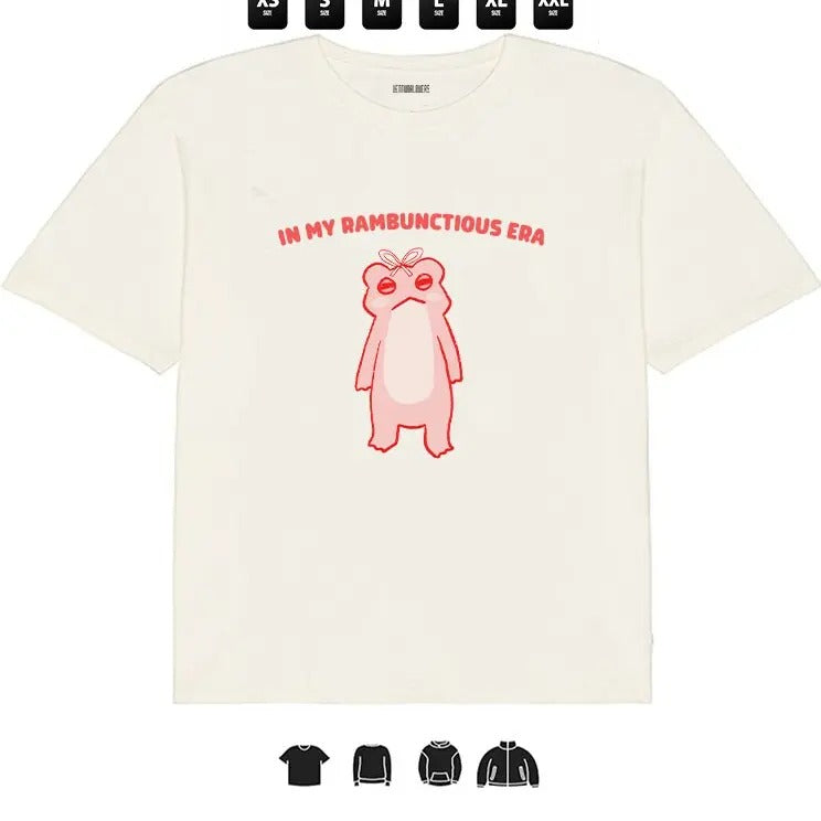 In My Rambunctious Era Funny Frogl Unisex T-Shirt, Gifts Hoodie, Sweatshirt | HypeDripTees.com
