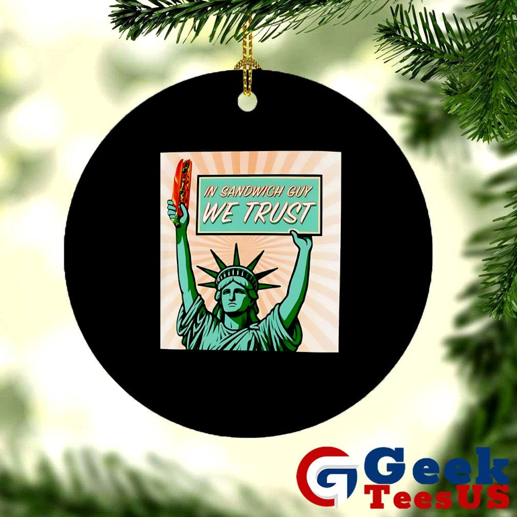In Sandwich Guy Statue of Liberty shirt