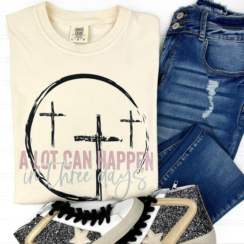 In Three Days Comfort Colors T-Shirt Hoodie, Sweatshirt | HypeDripTees.com