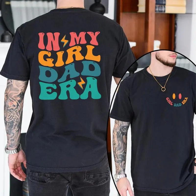 In my Girl Dad Era Shirt Fabric Menswear Hoodie Top Fleece Jet Spandex Jet Spandex Sport Stretch Sweatshirt
