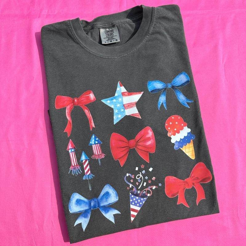 Independence Day Collage Comfort Colors T-Shirt Hoodie, Sweatshirt | HypeDripTees.com