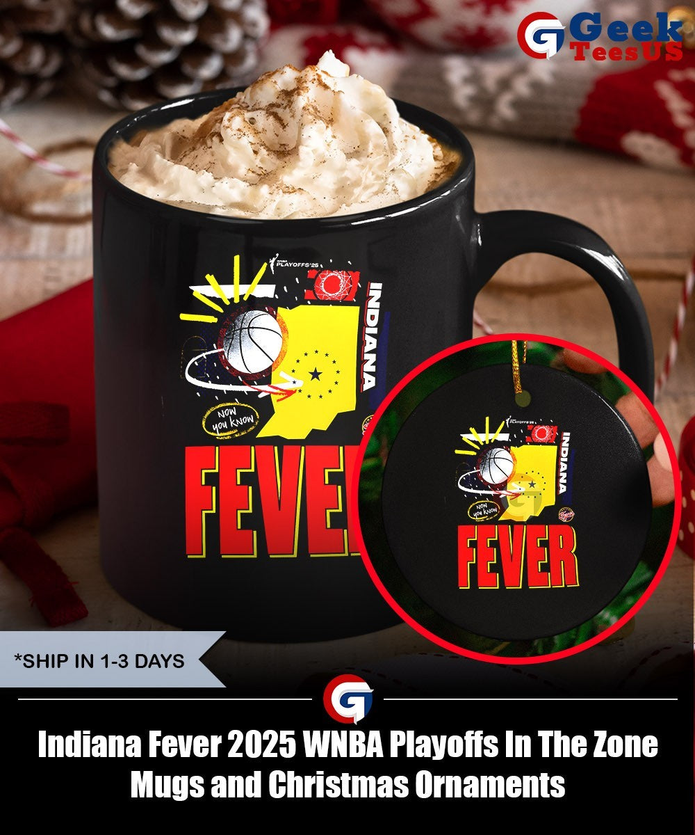 Indiana Fever 2025 WNBA Playoffs In The Zone shirt