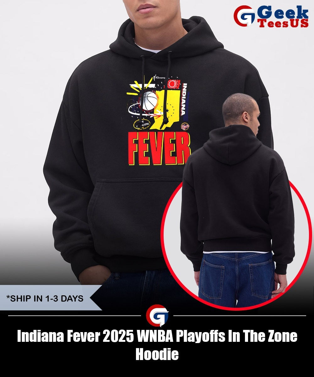 Indiana Fever 2025 WNBA Playoffs In The Zone shirt