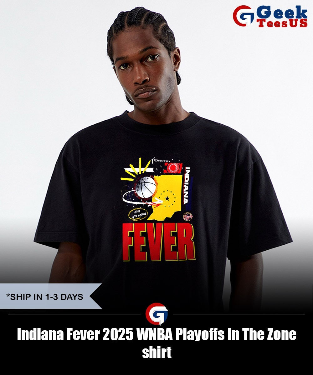 Indiana Fever 2025 WNBA Playoffs In The Zone shirt