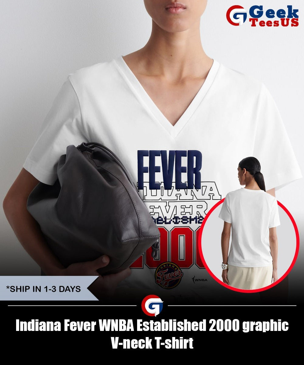 Indiana Fever WNBA Established 2000 graphic shirt