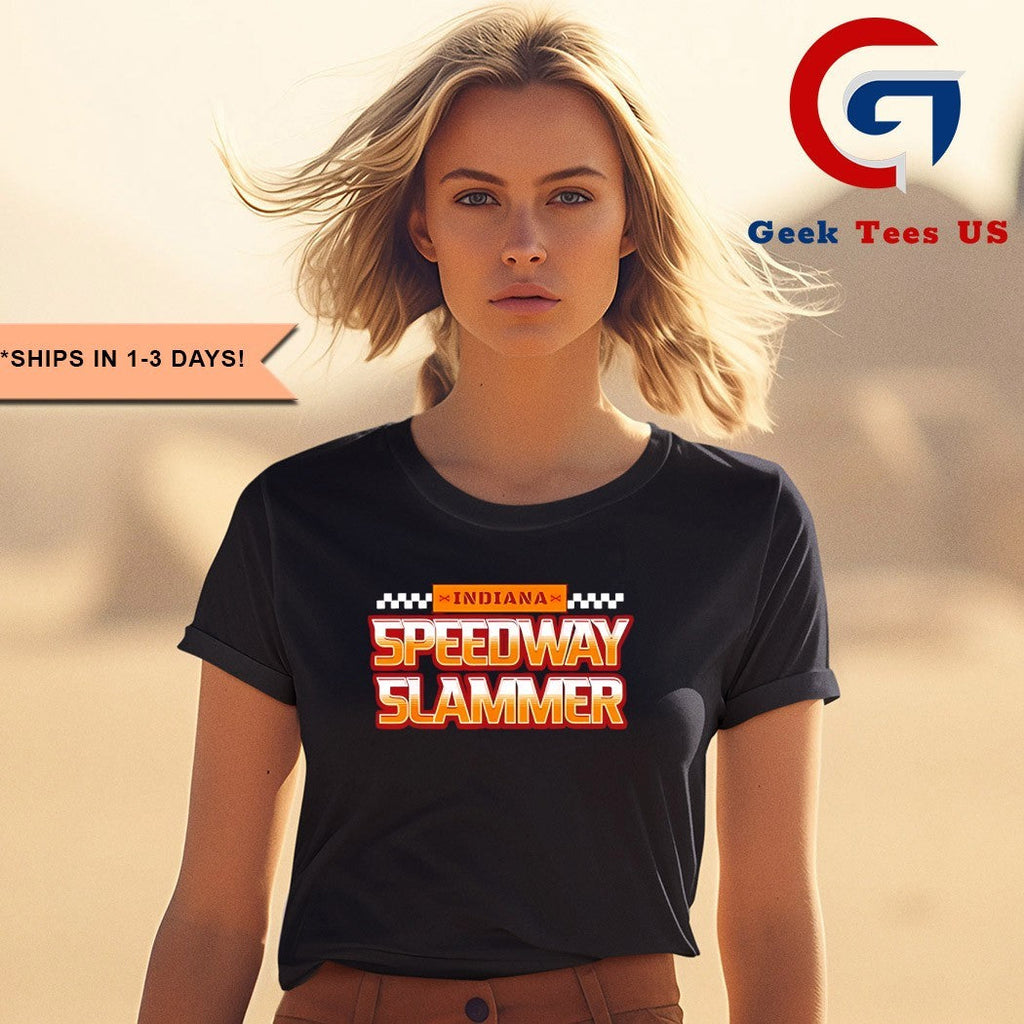 Indiana Speedway Slammer Detention Prison Jail shirt