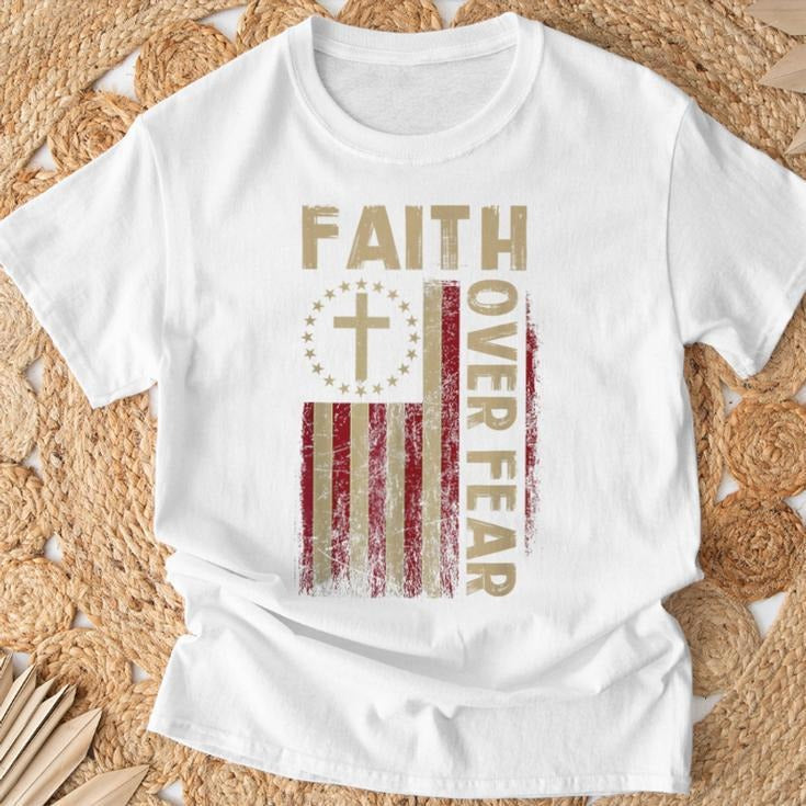 Inspirational T - Shirt with a Message of Courage and Faith Hoodie, Sweatshirt | HypeDripTees.com