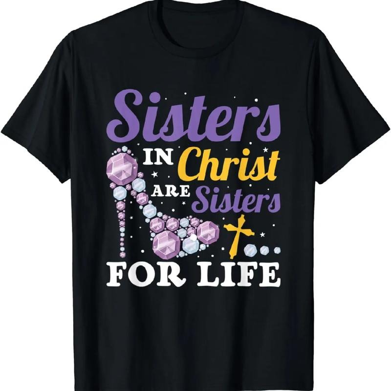 Inspiring Christian Sister T-Shirt With Glam Faith Symbols Hoodie, Sweatshirt | HypeDripTees.com