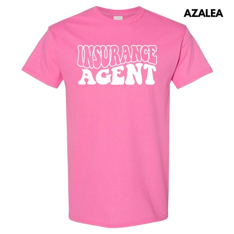 Insurance Agent Bubble Letter Gildan Short Sleeve T-Shirt 'NLB' Hoodie, Sweatshirt | HypeDripTees.com