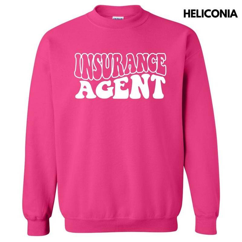 Insurance Agent Bubble Letter Sweatshirt 'NLB' T-Shirts, Hoodie | HypeDripTees.com