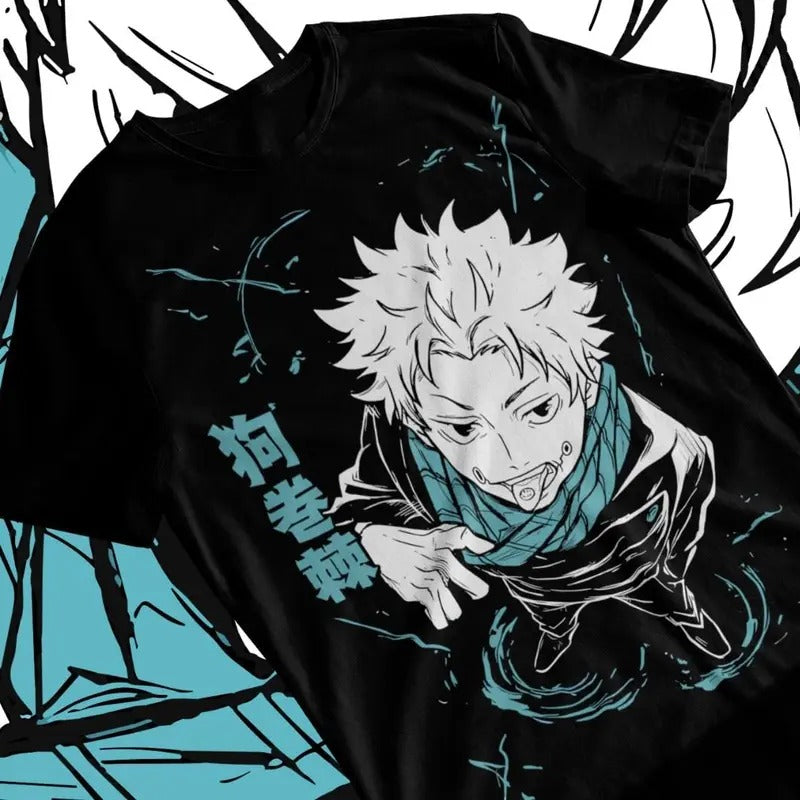 Inumaki Toge Unisex T-shirt, jujutsu Kaisen Jjk Satoru Gojo Anime Tee Menswear Top Hoodie, Sweatshirt | HypeDripTees.com
