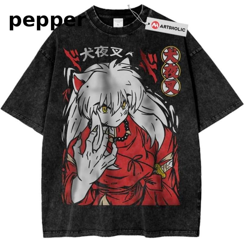 Inuyasha Shirt, Anime Shirt, Vintage T-Shirt Hoodie, Sweatshirt | HypeDripTees.com