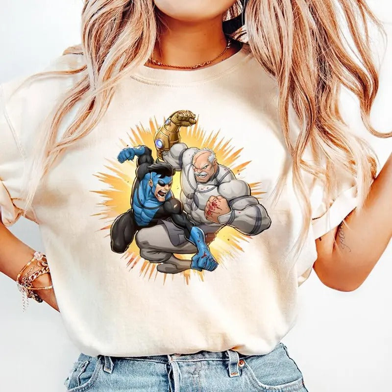 Invincible Mark Superhero Shirt, Unisex Shirt, Graphic Tee, Superhero Costume, Comic Book Fan Gift tm143 Hoodie, Sweatshirt