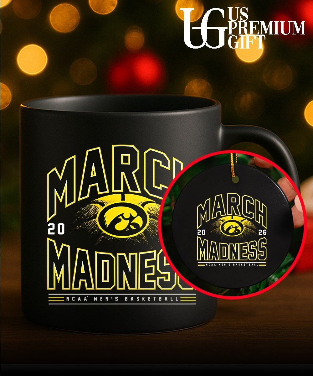 Iowa Hawkeyes Men’s basketball 2026 NCAA March Madness shirt