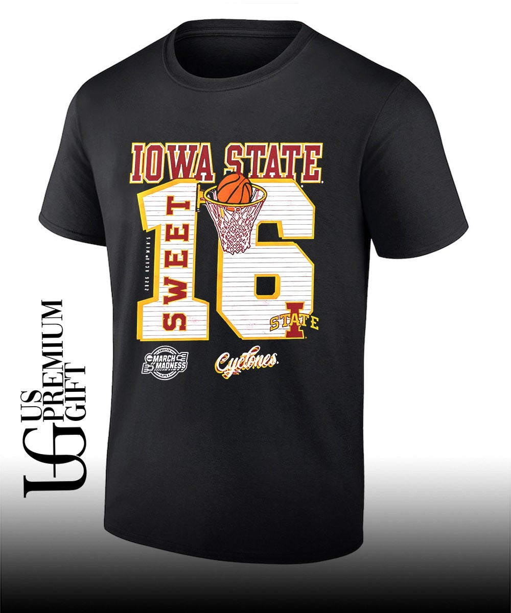 Iowa State Cyclones 2026 NCAA Men’s basketball March Madness Sweet 16 Bound shirt