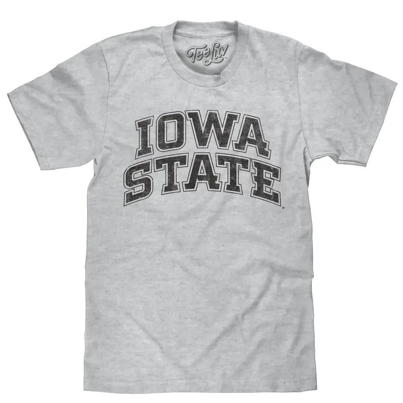 Iowa State University T-Shirt - Gray Hoodie, Sweatshirt | HypeDripTees.com