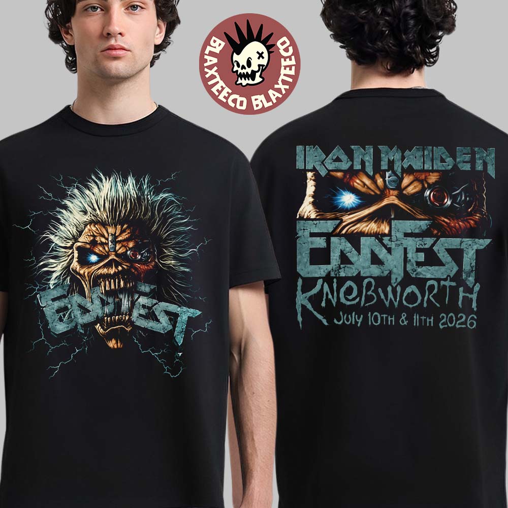 Iron Maiden Eddfest Knebworth 2026 Exclusive Tee On July 10 And 11 2026 Eddie The Head T-Shirt