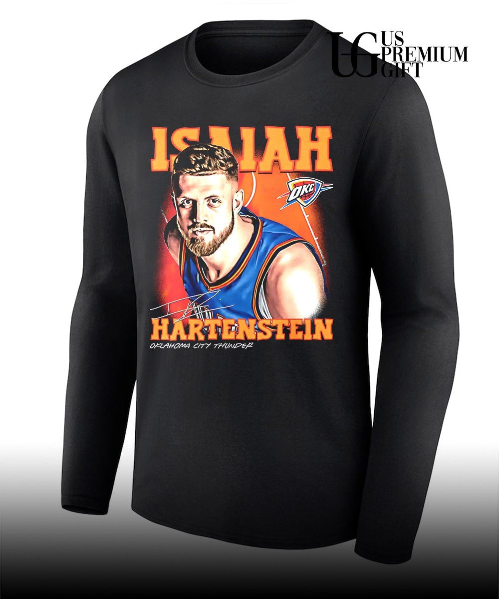 Isaiah Hartenstein Oklahoma City Thunder NBA 2026 signature graphic shirt