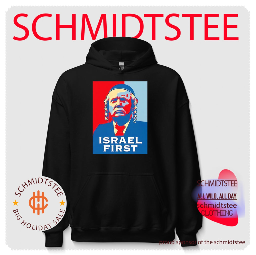 Israel first Trump face shirt