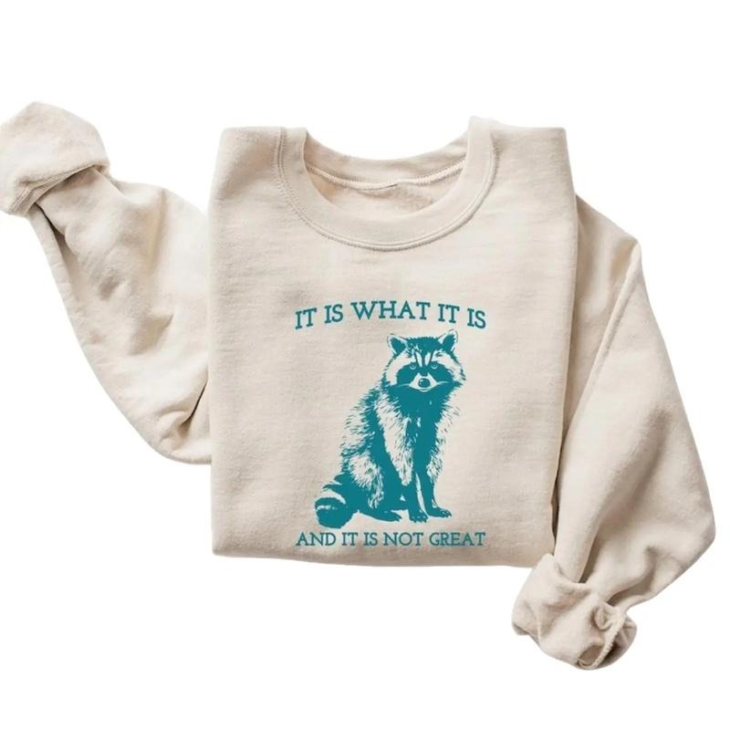 It Is What It Is And It Is Not Great Shirt Casual Fabric Hoodie, Sweatshirt | HypeDripTees.com