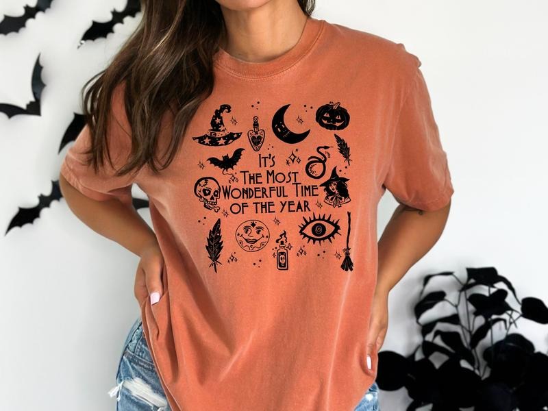 It Is the Most Wonderful Time of the Year Shirt in Yam Color Hoodie, Sweatshirt | HypeDripTees.com