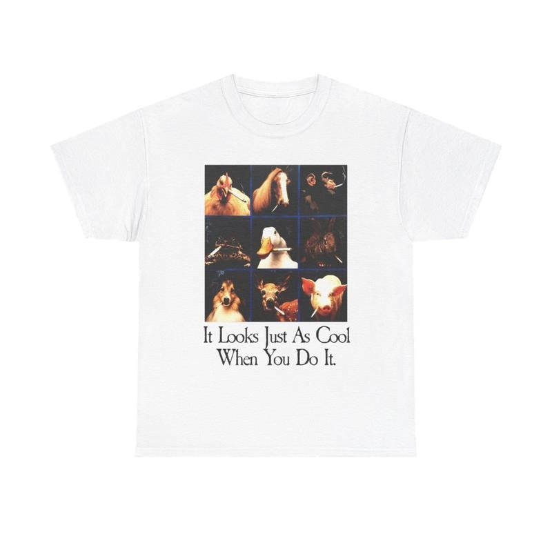 It Looks Just As Cool When You Do lt UnisexHeavy Cotton Top Tshirt Hoodie, Sweatshirt | HypeDripTees.com