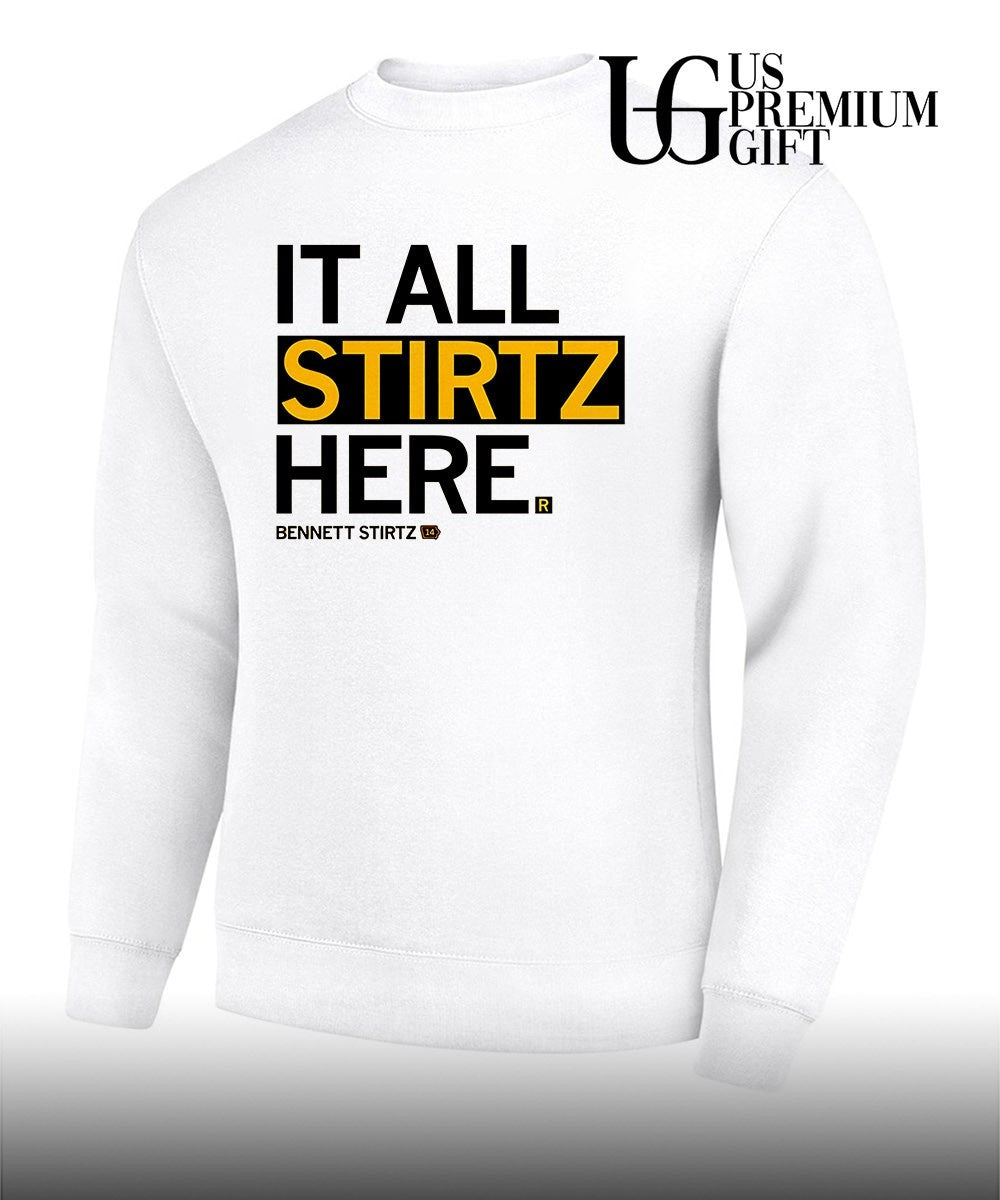 It all Stirtz here gold Bennett Stirtz Iowa Hawkeyes Men’s Basketball shirt