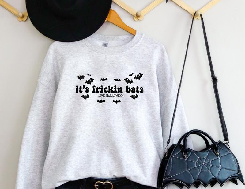 It's Frickin Bats Sweatshirt T-Shirts, Hoodie | HypeDripTees.com