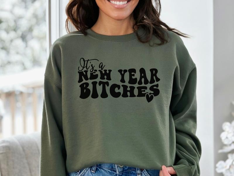 It's a New Year Sweatshirt & Women's Top T-Shirts, Hoodie | HypeDripTees.com