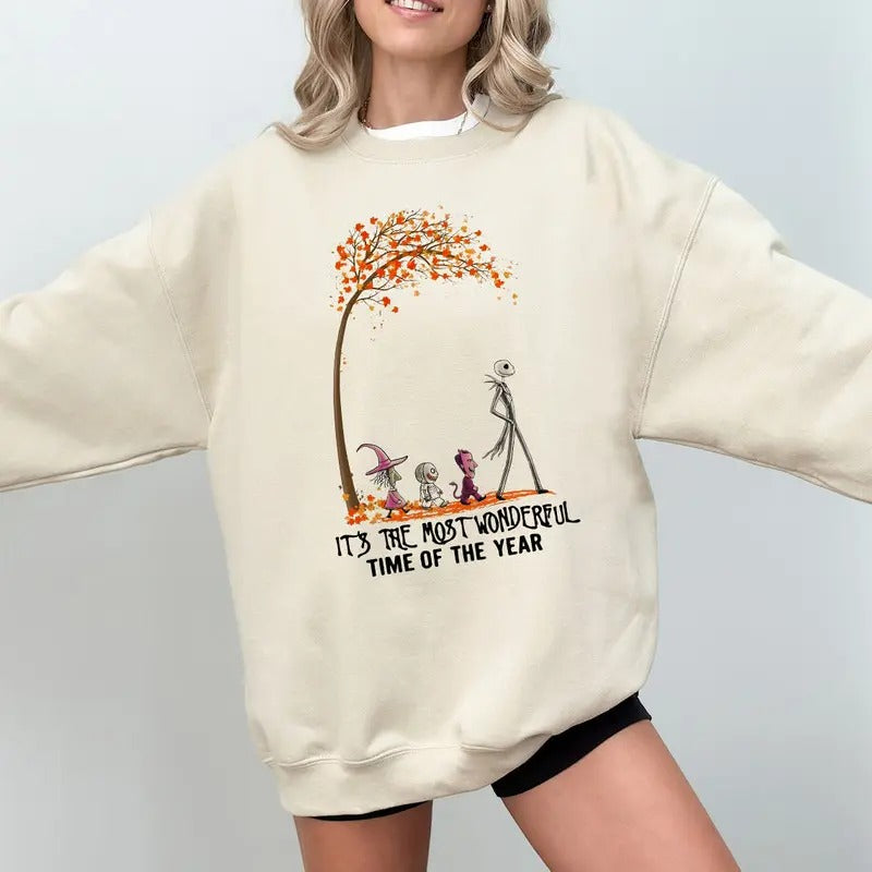 It's the Most Wonderful Time of the Year Halloween Shirt, Vintage Halloween Shirt, Halloween Sweatshirt, Halloween Gift...