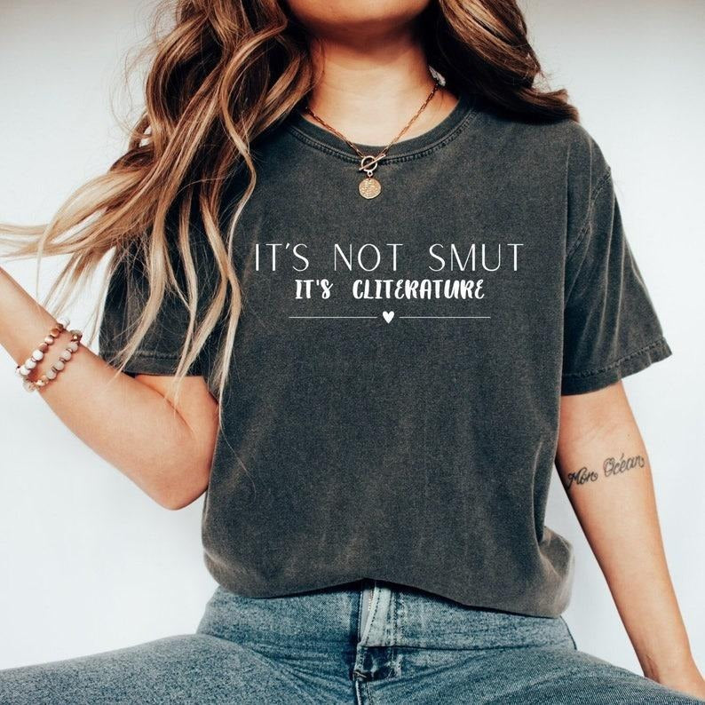 Its Not Smut Shirt Spicy Reader Shirt Book Lover Shirt Book Boyfriend Shirt Funny Reading Shirt Reading Merch Booktok...