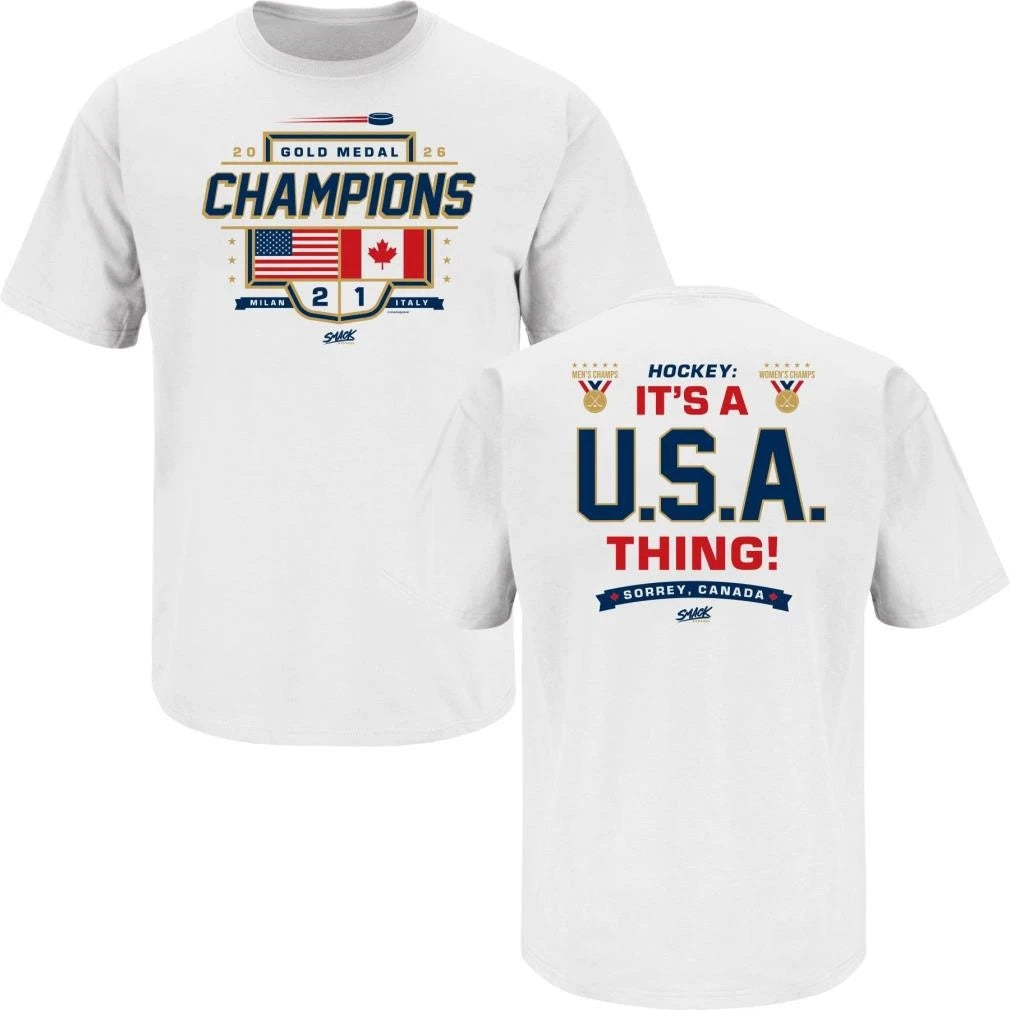 It’s a U.S.A Thing! T-Shirt for USA Hockey Fans