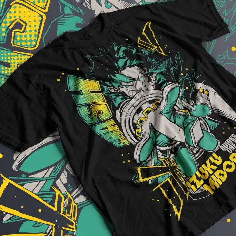 Izuku Midoriya Deku My Hero Academia Classic T-Shirt, midoriya, bakugou, izuku Hoodie, Sweatshirt | HypeDripTees.com