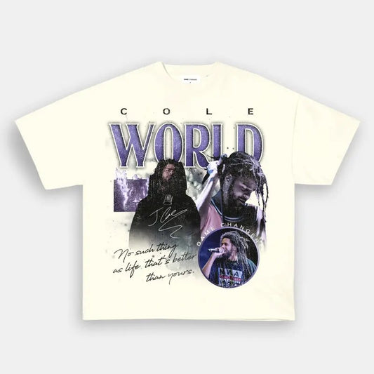 J COLE TEE - SWEATSHIRT - HOODIE 1SIDE GRAPHIC TEES, MUSIC TOUR, GIFT FOR FANS TTP