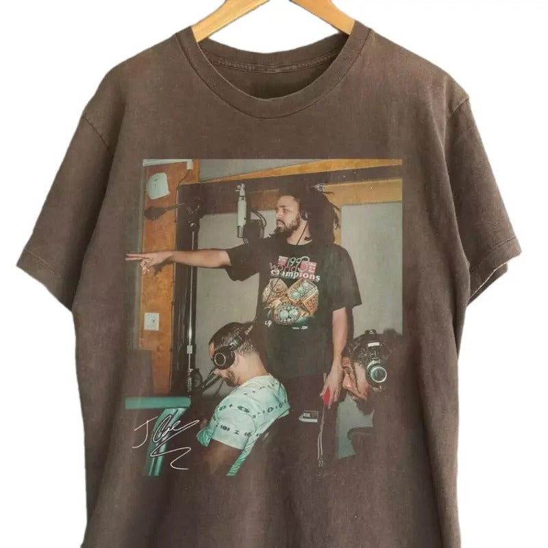 J Cole Graphic Shirt, Hip Hop Rap T-shirt, Neightbors J cole Tour Unisex Shirt Streetwear Clothing Hoodie, Sweatshirt