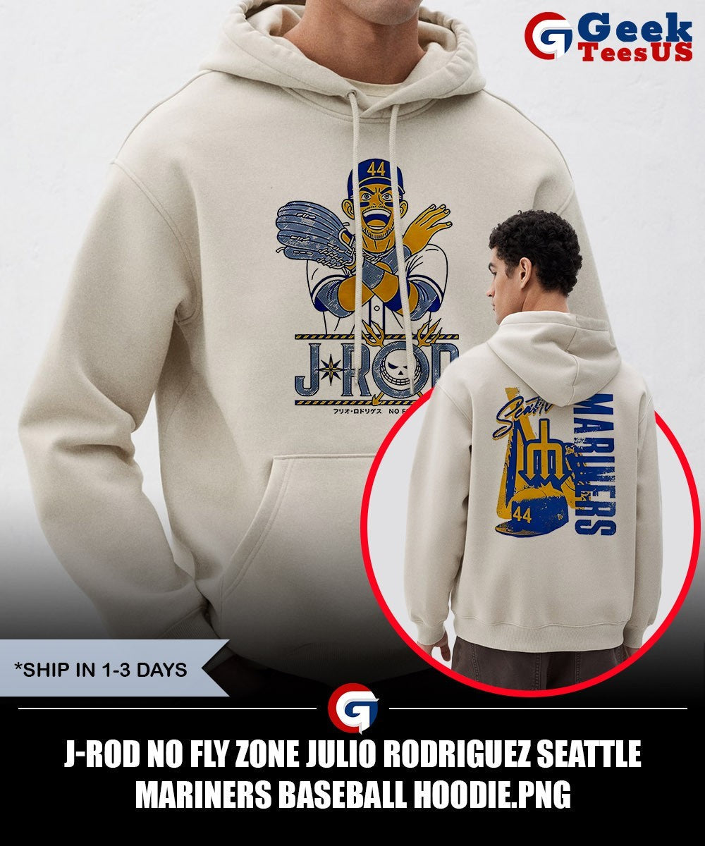 J-Rod No Fly Zone Julio Rodriguez Seattle Mariners baseball shirt