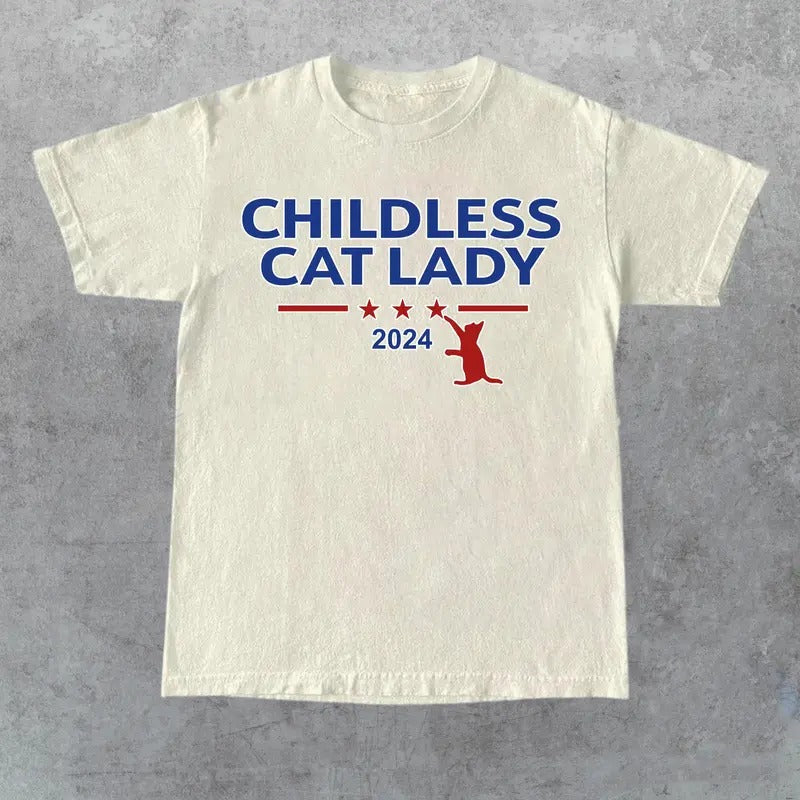 J-Veiock-Childless Cat Lady Shirt, Gift for Her, Gift for Him, Gift for Friend Hoodie, Sweatshirt | HypeDripTees.com