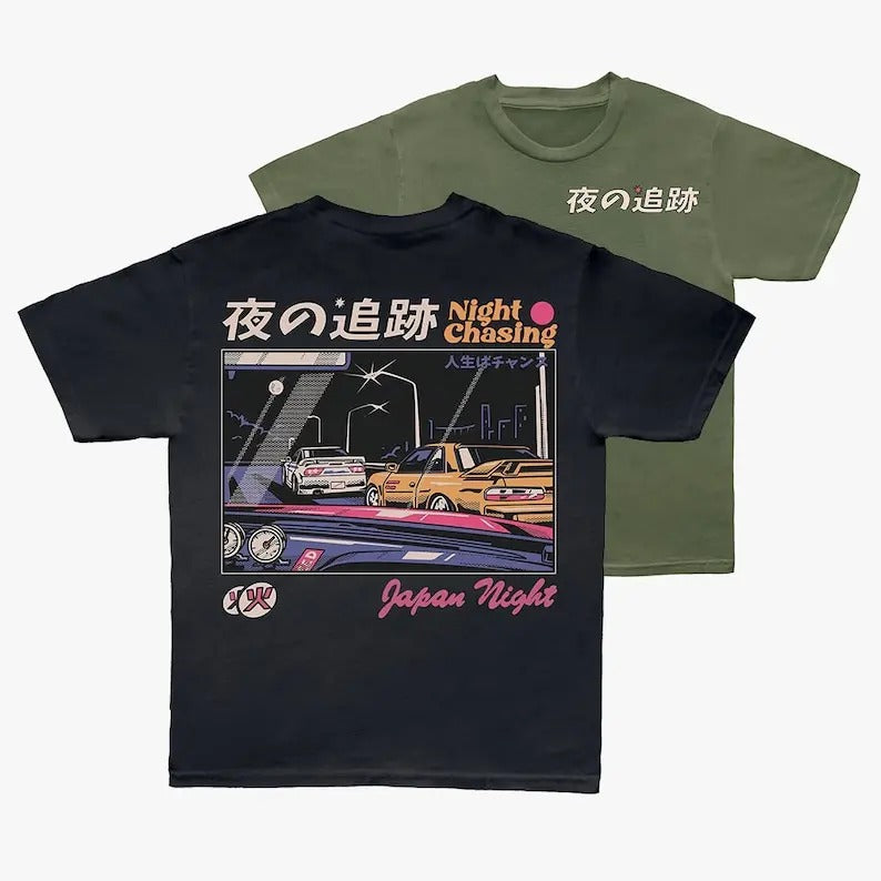 JDM Retro T-Shirt for Men - Premium Cotton Comfort Shirt - Casual Hoodie, Sweatshirt | HypeDripTees.com