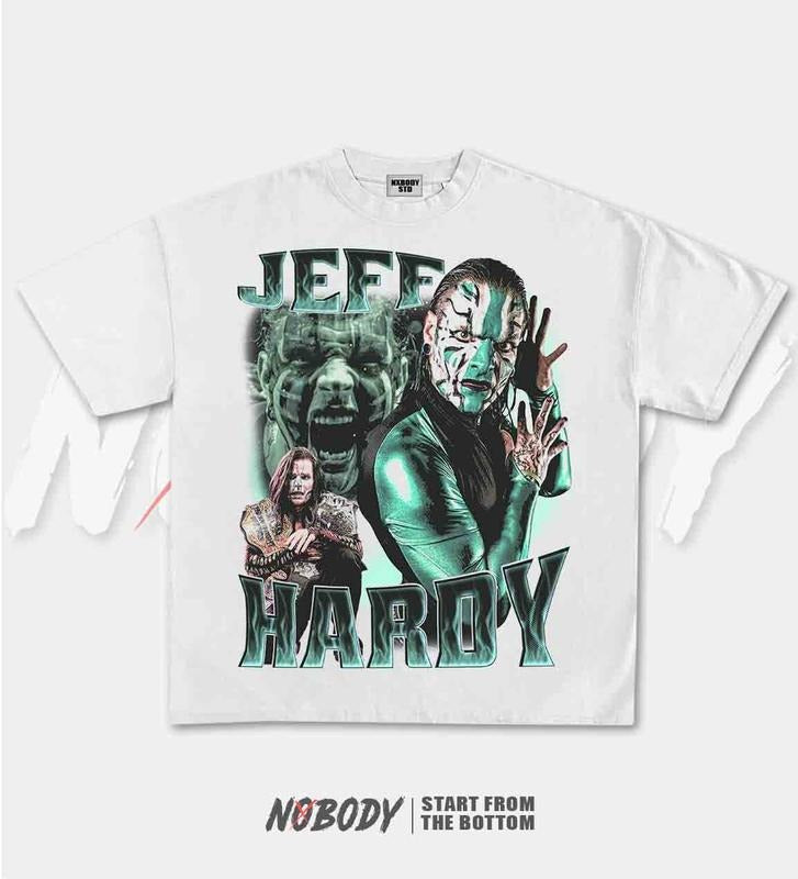 JEFF HARDY GRAPHIC T-SHIRT 1.0 Hoodie, Sweatshirt | HypeDripTees.com
