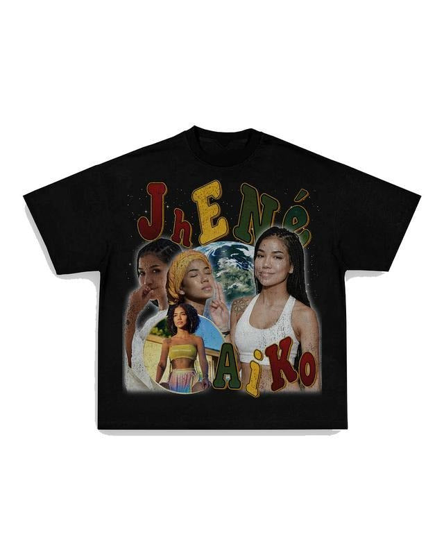 JHENE AIK099 TEE Print Short Sleeve T-Shirt, Unisex T-Shirt Top Womenswear Hoodie, Sweatshirt | HypeDripTees.com