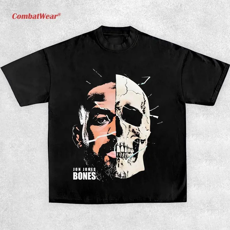 JON JONES TEE , Boxing T-shirt, Fighter Tee, Boxer Shirt, Sports Shirt, Boxing Merch, Vintage Boxing Tee, Graphic Boxing...