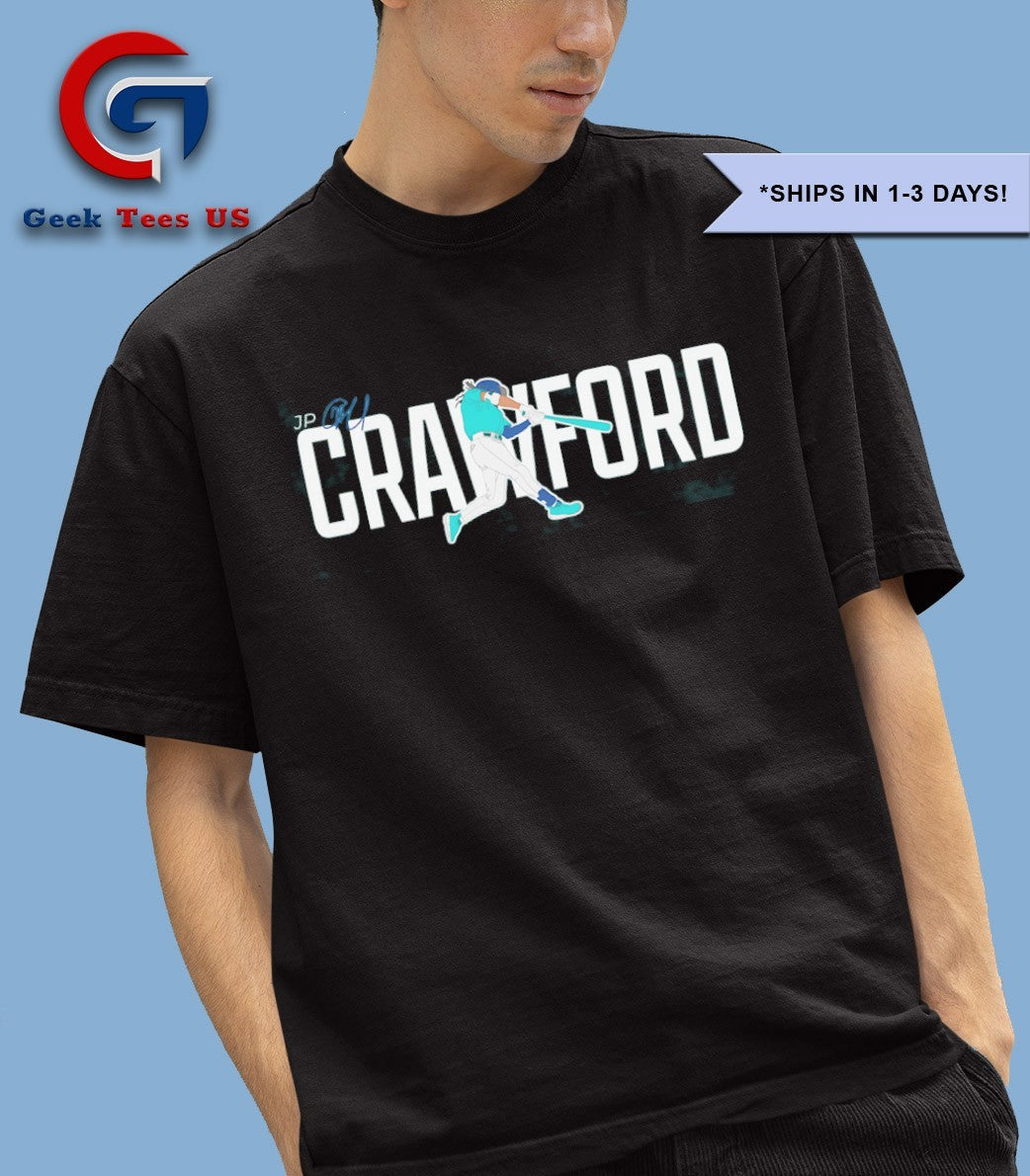JP Crawford Seattle Mariners MLB 2025 baseball signature shirt